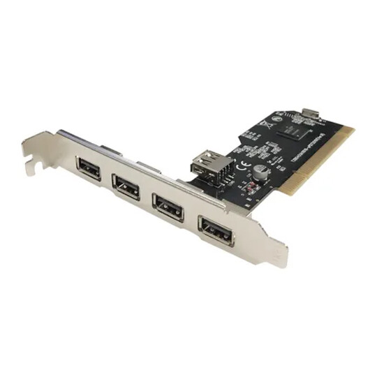 Placa PCI 4 Portas USB 2.0 para Computador LOTUS - LT-P228
