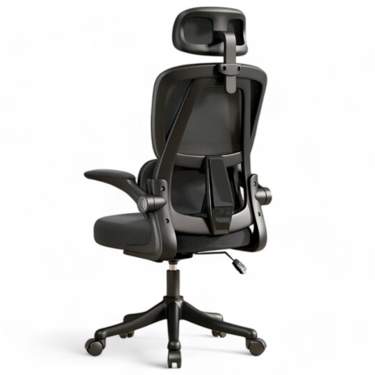 Cadeira Escritorio Ergonomica Giratória e com Altura Ajustavel METALRED M419 - PRETO