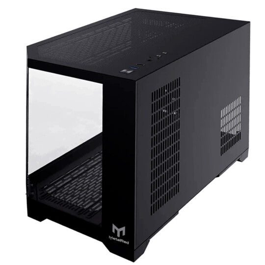 Gabinete Gamer Neptune Pro MetalRed M5 Sem Fans - Preto
