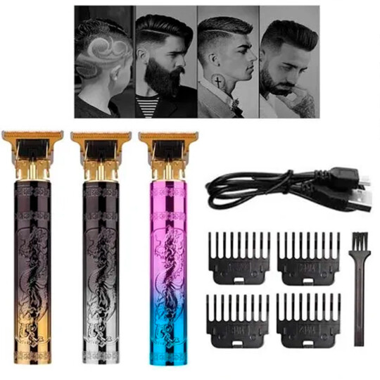 Máquina de Cortar Cabelo e Barba Recarregável INOVA - KV-388