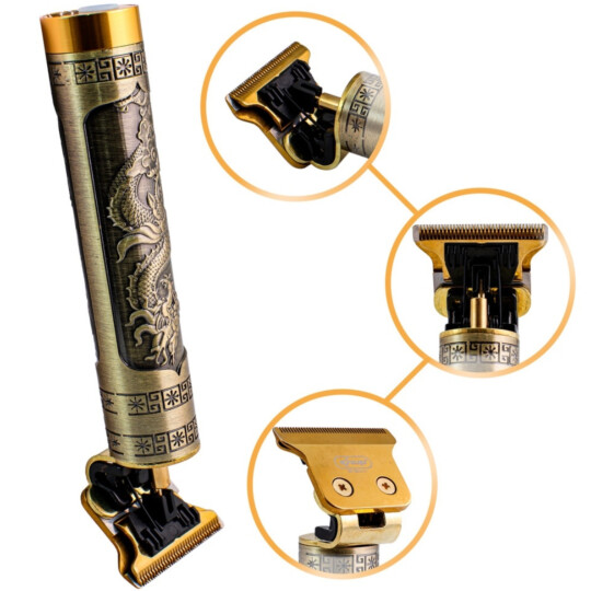 Maquina de Cortar Cabelo e Barba Sem Fio Recarregável KNUP - KP-MA111