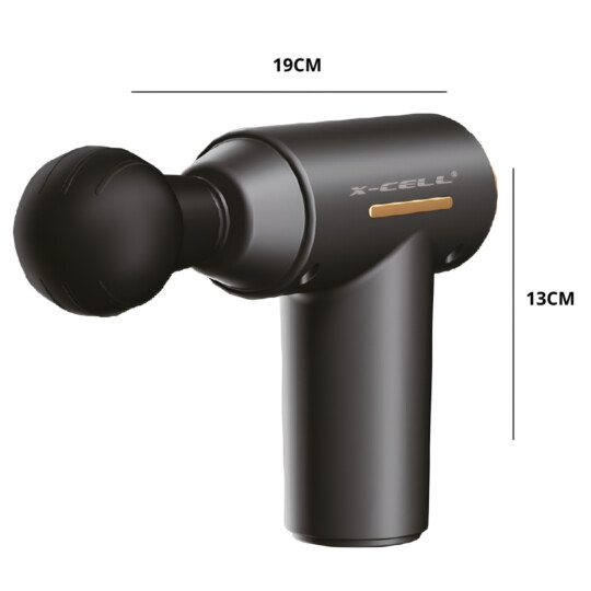 Massageador Pistola Elétrico Profissional Muscular Portátil