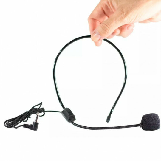Mega Fone Bluetooth Com Headset 5w Multimídia - EXBOM - CS-B16BT