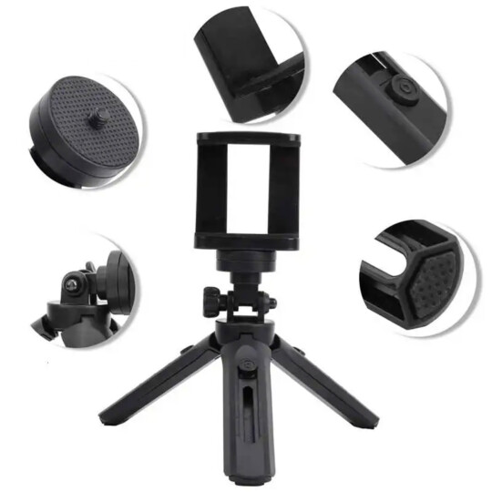 Mini Tripé para Celular com Ajuste de Altura OBERON - OR-SP20