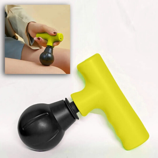 Mini Pistola Massageadora Recarregável 5v Bivolt