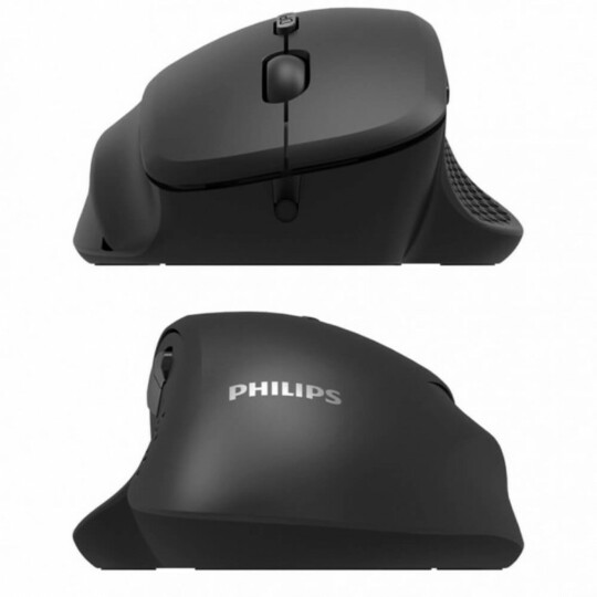 Mouse Com Fio Philips Óptico c/ Resolução de até 3200DPI - M444 / SPK7444