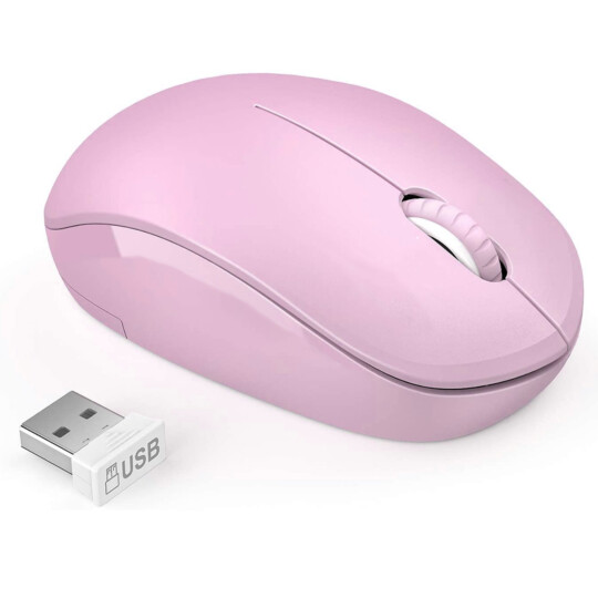 Mouse Wireless Sem Fio Silencioso 2.4Ghz PC e Notebook - LT-056 / R-606