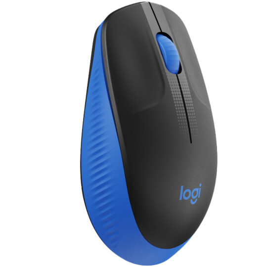 Mouse Sem Fio Wireless USB RC/NANO Logitech Azul - M190