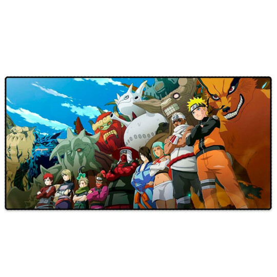 Mouse Pad Gamer Grande Personalizado Naruto 700x350x3mm EXBOM - MP-7035C49