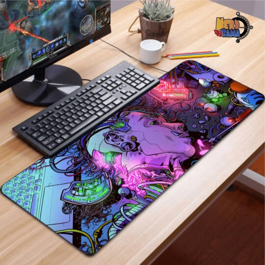 Mouse Pad Gamer Cyberpunk Extra Grande 880x400mm - SP-004