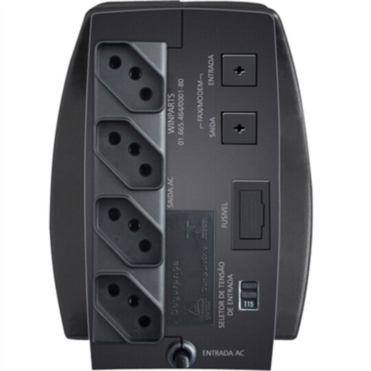 Estabilizador 300VA Entrada Monovolt Saída 115v Coletek - EXXA POWER