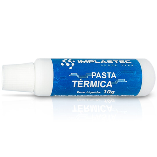 Pasta Térmica Branca 10g Bisnaga Implastec - 10G