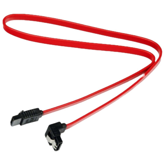 Cabo SATA Dados 180°/90°G 50cm TRV C3Tech - PC-CBST03