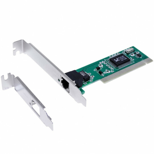 Placa de Rede Pci Chipset Realtek 10/100Mbps Mymax - MLAN-JEN / 6846