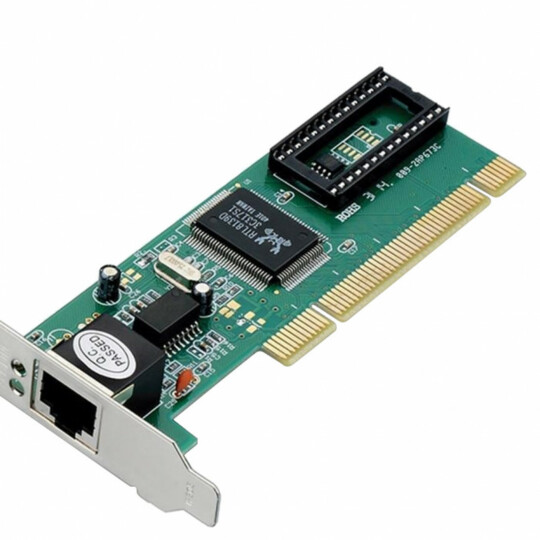 Placa de Rede Pci V2.2 32-bit 33mhz Conexão Rj45 Multilaser - Ga131