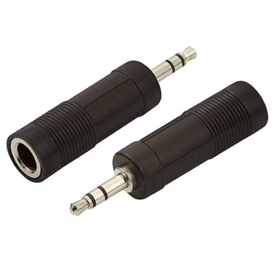 Adaptador P10 Fêmea x P2 Macho Plug Dex