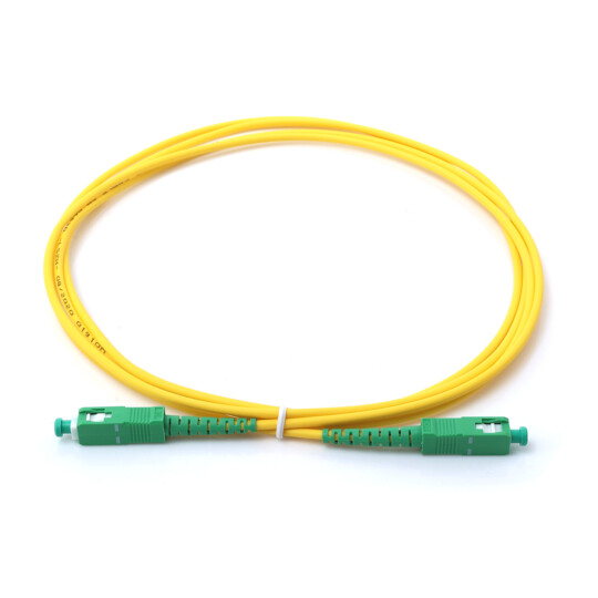 Cabo Optico SC/APC 2 Metros Patch Cord - Plusc C3Tech - FO-P20