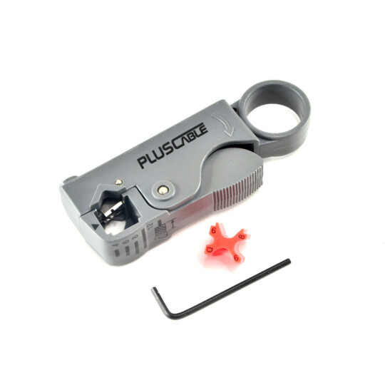 Alicate Decapador para Cabo Coaxial Plusc C3Tech - LT-S20
