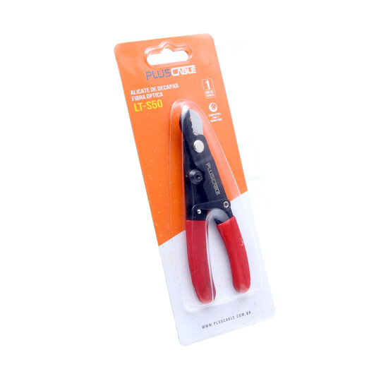 Alicate Decapador de Fibra Optica - Plusc C3Tech - LT-S50