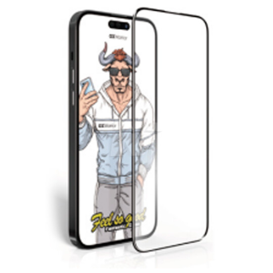 Película de Vidro HD Iphone 6/7/8 Preto OxWarrior Glass- 01 PRETO