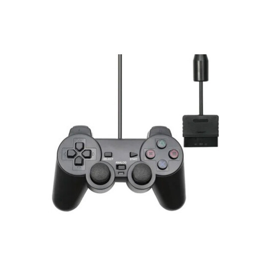Controle Joystick com Fio para PS2 Dualshock - RG-302