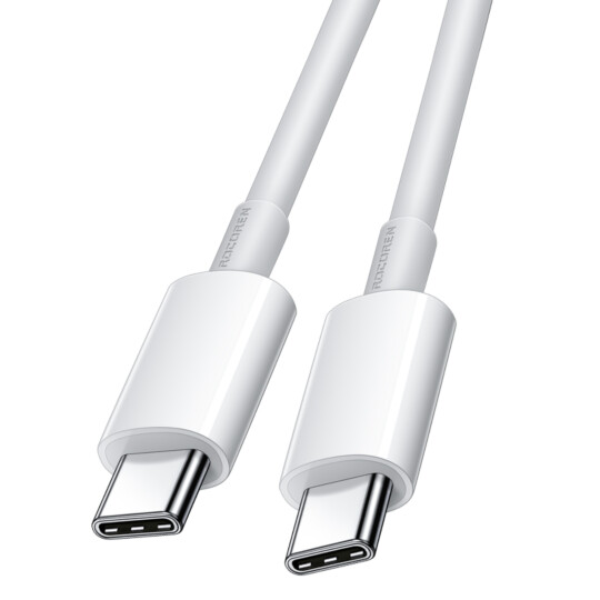 Cabo USB-C Iphone 15 Rocoren Yuanyi Series USB-C para C 1M - RCCXTT-FY02