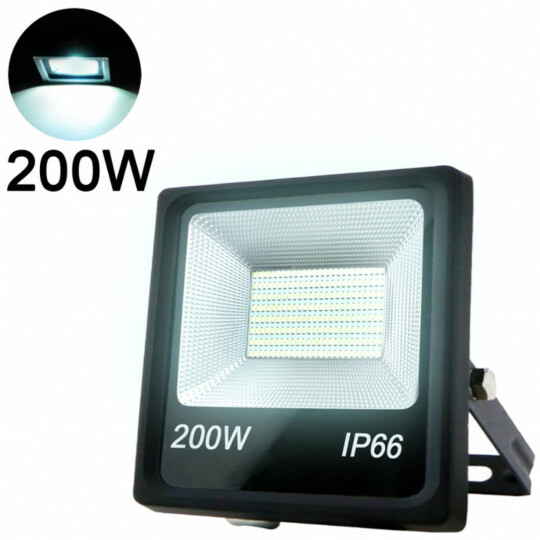 Refletor de Led Branco Frio SMD 200W 6500K Lux Power - TR-200WBF