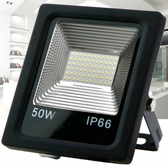 Refletor de Led Branco Frio SMD 50W 6500K Lux Power - TR-50WBF