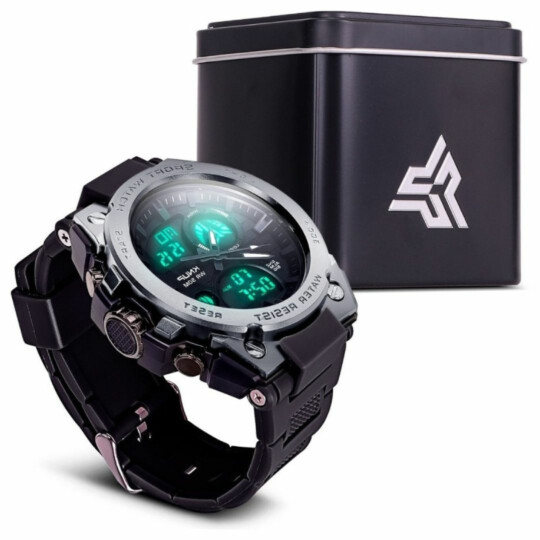 Relógio Digital Analógico Sport Watch Resistente à água KNUP - KP-SW38