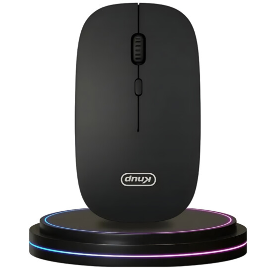 Mouse Sem Fio Wireless Bluetooth + 2.4Ghz 1600 Dpi Knup - KP-MU030