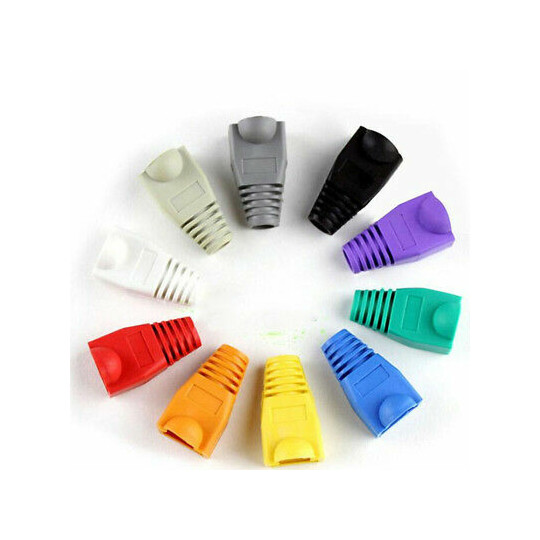 Capa Protetora de Silicone Para Conector RJ45 1000 Unidades EXBOM - 03496