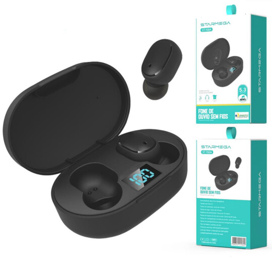 Fone de Ouvido Bluetooth ST-158A - Starmega ST-158A 