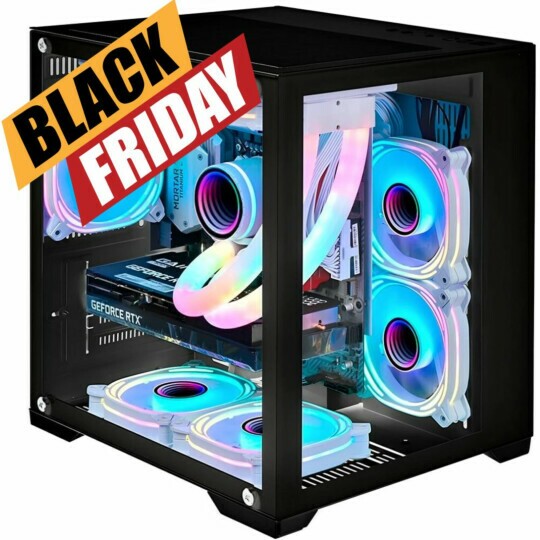 Gabinete Micro-ATX Gamer Orion MetalRed M7 Sem Fans - Preto
