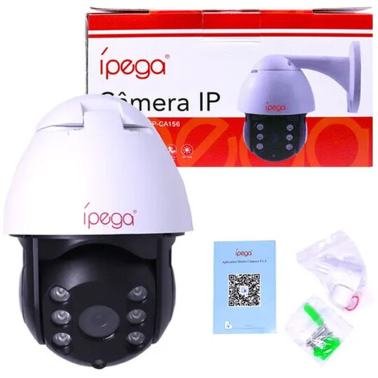 Câmera 350 Graus IP Wifi Resolução Full HD 1080p Ípega - KP-CA156