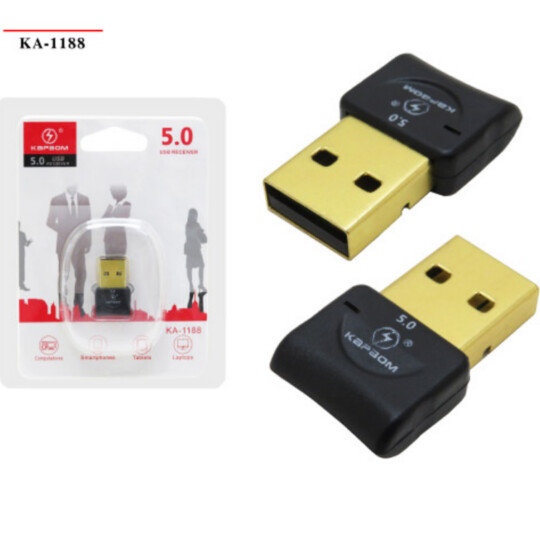 Mini Adaptador Bluetooth Usb Versão 5.0 Kapbom - KA-1188