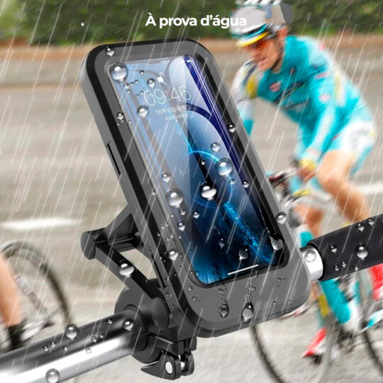 Suporte Porta Celular Moto à Prova D'água 360º Articulado 6.5 LEY-1954