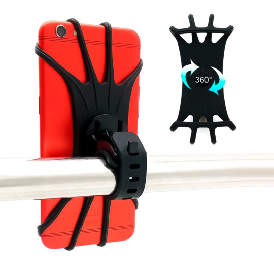 Suporte Para Celular De 4 A 6 Polegadas P/ Moto E Bicicleta OBERON - OR-SP07