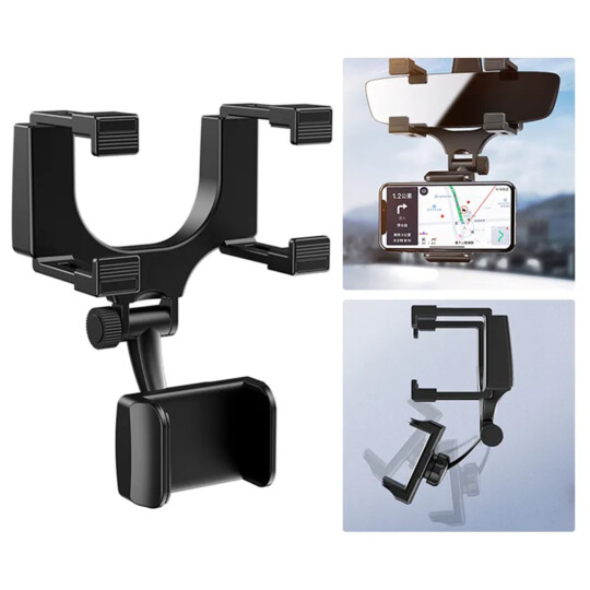 Suporte para Celular Veicular Retrovisor OBERON - OR-SP03 