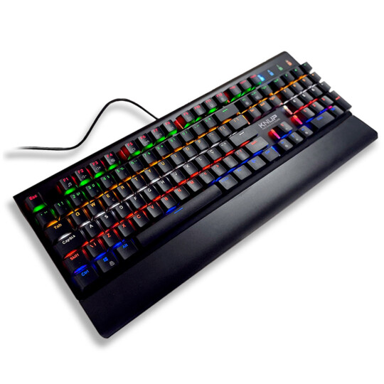 Teclado Mecânico Gamer com Led RGB Switch Outemu Red KNUP - KP-TE121
