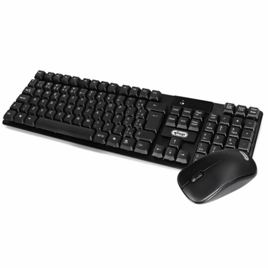 Teclado e Mouse Sem Fio Wireless ABNT2 KNUP - KP-2063