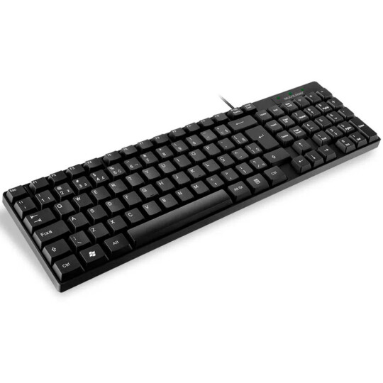 Teclado Multilaser Slim Laser Resistente à Água ABNT2 - TC193
