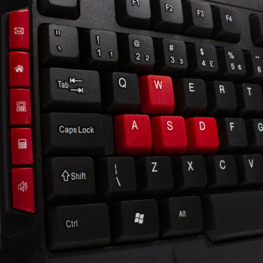Teclado Usb Gamer Sem Fio Wireless Padrão ABNT2 Exbom - BK-S380