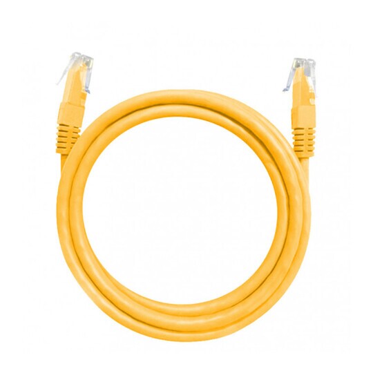 Cabo de Rede 1,5 Metros Amarelo - Cat5E com Anatel