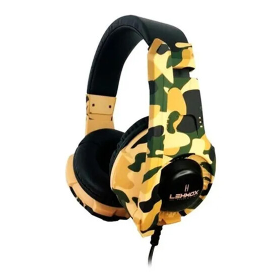 Fone de Ouvido Headphone Gamer RGB Usb PC Ps4 Xbox 3.5mm Lehmox - GT-F16