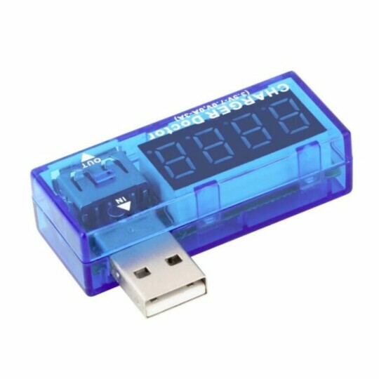 Testador de Voltagem e Amperagem USB Exbom UTS-02