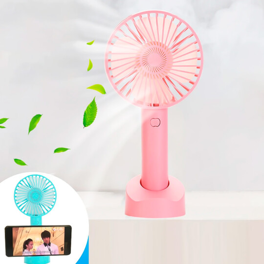 Ventilador Portátil Recarregável Colorido INOVA - MD-30231