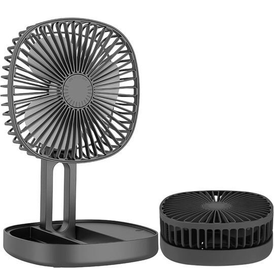 Ventilador Portátil USB de Mesa Colorido INOVA - FAN-12375