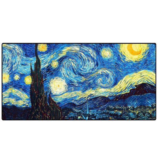 Mouse Pad Speed Gamer Extra Grande 700x350x3 mm Estrelado 04033 Exbom - MP-7035C43