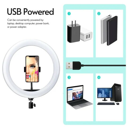 Ring Light 14" LED Profissional para Celular