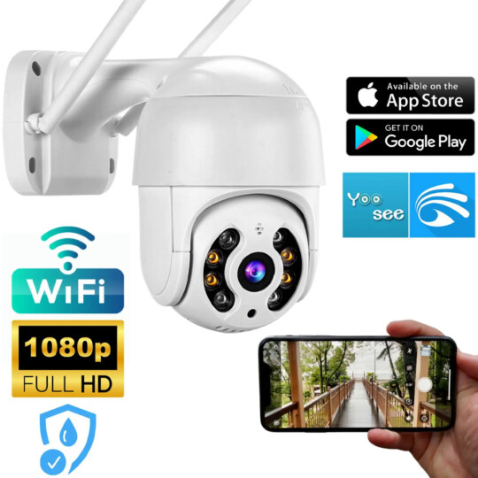 Camera Ip Wifi Yoosse Com Antena Visão Noturna StarMega ST-102 